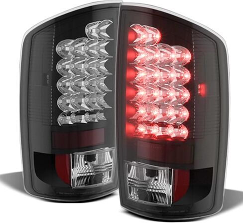 AKKON-For 02-06 Ram 1500 03-06 Ram 2500 3500 شاحنة بيك اب LED أضواء خلفية مصابيح الفرامل استبدال اليسار + اليمين in Kuwait