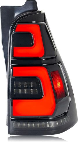 inginuity time LED Tail Lights for Toyota 4Runner 4th GEN 4-Runner 2003-2009 3D Start-up Animation Sequential Turn Signal Black Off-Road Rear Lamps Accessary in Saudi Arabia