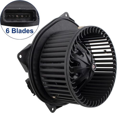 BOXI Front HVAC Heater Blower Motor Assembly Fits for Freightliner Coronado 2001-2016 122SD 2013-2023 Argosy Classic FLD120 2002-2010 / for Volvo VHD VNL VNM 2002-2014 / 4379RD5130670P 8EW351034251 in Kuwait