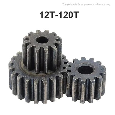 Pinion Gears 1.5M-45T/46T/47T/48T/49T/50T~54T/55Teeth SC45# Carbon Steel Cylindrical Gear Teeth 1Pcs(1.5M 55T-Bore 14mm) in Saudi Arabia