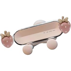 Car Phone Holder Mount, Flower Air Vent Phone Holder, Universal Kawaii Car Accessories for Women Girls (White #C) in Saudi Arabia