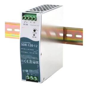 1pcs SDR-120-12 12VDC 10A Single Output Industrial DIN Rail Switching Power Supply in Saudi Arabia