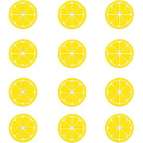 LUBINGSHINE 12pcs Lemon Fruit Silicone Focal Beads for Pens, Silicone Bulk Beads Charms for Jewelry Making Bracelet Necklace Keychain Handmade Crafts (Lemon) in Saudi Arabia