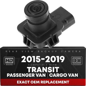 Rear View Backup Camera, Reverse Park Assist - Compatible with 2015-2019 Ford Transit Cargo Van, Passenger Van - OEM CK4Z19G490A, CK4T19G490AB, 592-027, FO1960146 in Saudi Arabia