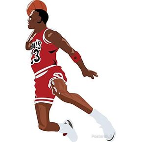 MJ Sticker - Sticker Graphic - Auto, Wall, Laptop, Cell, Truck Sticker for Windows, Cars, Trucks in Saudi Arabia