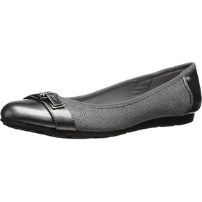 Anne Klein Women’s Able Comfortable Ballet Flat, Platinum, 8.5 M US in Saudi Arabia