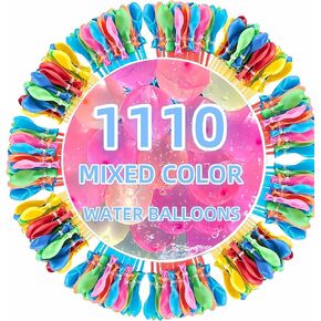 Summer Water Toys Magical Quick Fill Water Balloons for Pools and Water Companions 1110 Balloons (FD) in Saudi Arabia