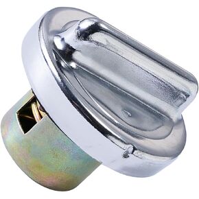 Motorcycle Fuel Gas Tank Cap, Leak-proof Twist & Lock Cover, Anti-rust Thickened Seal Ring Cap, Compatible with GY6 50cc 150cc 250cc Engine Tank ATV Moped Scooter Dirt Bike (Silver) in Saudi Arabia