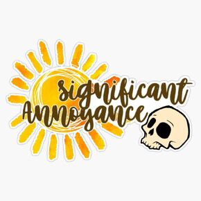 Percy Jackson - Significant Annoyance 2.0 Solangelo Bumper Sticker Vinyl Decal 5" in Saudi Arabia