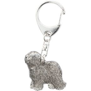 Old English Sheepdog Made in U.K Artistic Style Dog Key Ring Collection in Saudi Arabia