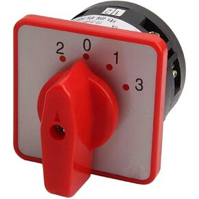 LW6-1/C303 Panel Mount 5A 1 Pole 4 Position Control Motor Circuit Universal Changeover Rotary Cam Switch in Saudi Arabia
