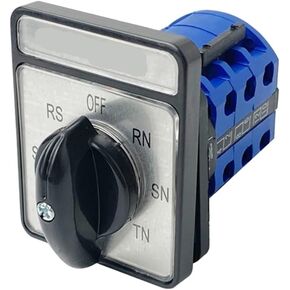Voltmeter Off-RN-SN-TN-TR-ST-RS Three Poles 20A 7 Position Rotary Cam Switch Interruptor LW26-20YH5/3 CA10 in Saudi Arabia