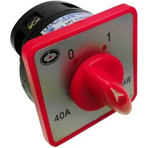 Rotary Switch 2 Position Silver Electric Contacts Transfer Universal cam Switch 7.5kw 40A 1 Level HZ5-40/7.5 L01 in Saudi Arabia