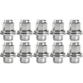 10PCS M12x1.50 Chrome Wheel Lug Nut Compatible with 1999-2024 Jaguar S-Type X-Type F-Type XE XF XFR XJ XJ8 XJR XK XK8 XKR XKR-S # C2C35294 611-980 in Kuwait
