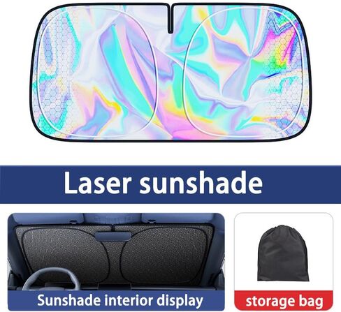 Foldable Car Windshield Sun Shade for Toyota Tundra 1st Generation 2000 2001 2002 2003 2004 2005 2006 Window Interior Blocks Front Reflective Keep Cool in Saudi Arabia