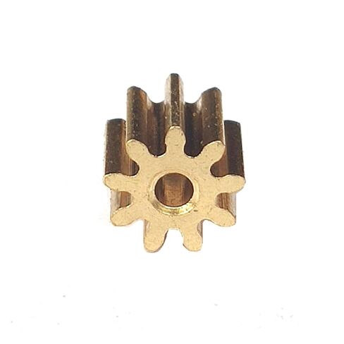 10 pcs 0.5M 10/11/12/13/14 Teeth 0.5 Module Rack spur Gear Precision Copper Steel CNC Pinion 3.16mm Hole(20 Teeth-Thick 5mm) in Saudi Arabia