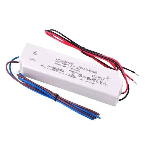 1pcs LPC-35-1400 1400mA Constant Current Single Output Switching Power Supply LED Driver IP67 in Saudi Arabia