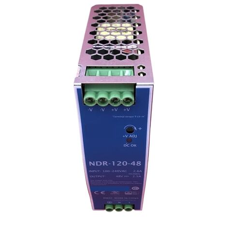 1 قطعة NDR-120 NDR-120-12 NDR-120-24 NDR-120-48 NDR 120 120 واط مصدر الطاقة (NDR-120-12) in Kuwait