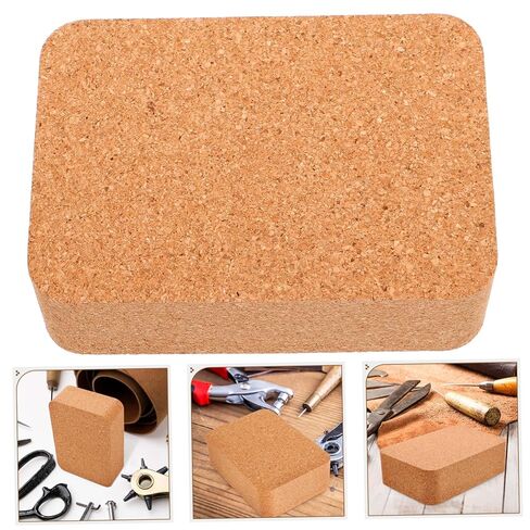أداة جلدية صغيرة الحجم من STOBOK DIY، لوحة دعم مثقوبة للثقب الحرفي in Kuwait