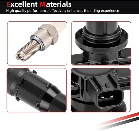 3x Ignition Stick Coils & Spark Plug For Yamaha 2016-2024 YXZ1000R SS SE 2HC-82310-00-00 in Saudi Arabia