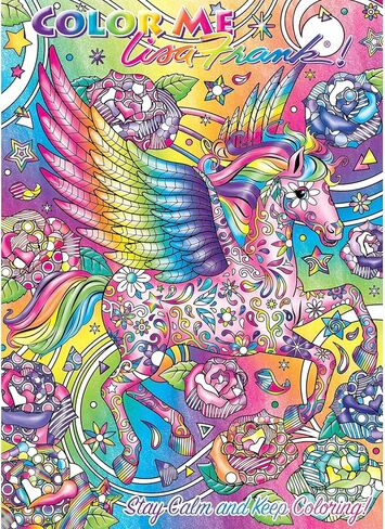 Lisa Frank Advanced Coloring Book Set for Teens, Adults - Cute Animal Color Activity Book Bundle with 2 Activity Pages | Lisa Frank Coloring Sheets for Adult Relaxation in Saudi Arabia