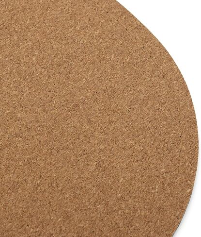 Muka Mouse Pads with Gel Wrist Rest Cork, Personalized Mouse Mat for Office, 7.3 x 8.7 x 0.98 inches-Cork in Saudi Arabia