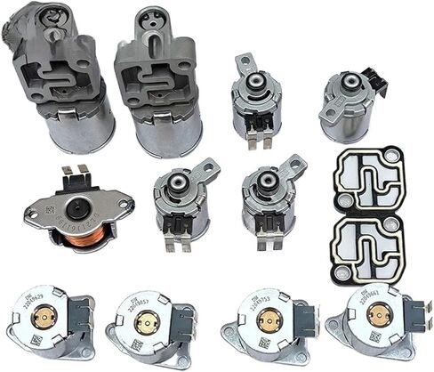 DQ250 02E 6-Speed Transmission Valve Solenoids Kits 02E325025AJ 02E321371E Compatible For A3 Q3 Seat Touran Golf Passat in Saudi Arabia
