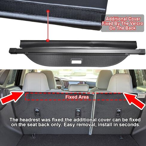 Cargo Cover for All New 2025 Nissan Murano Accessories, Carbon Fiber Texture Rear Trunk Cover for Nissan Murano 2025 Accessories Privacy Screen Retractable Luggage Security Shield Shade in Saudi Arabia