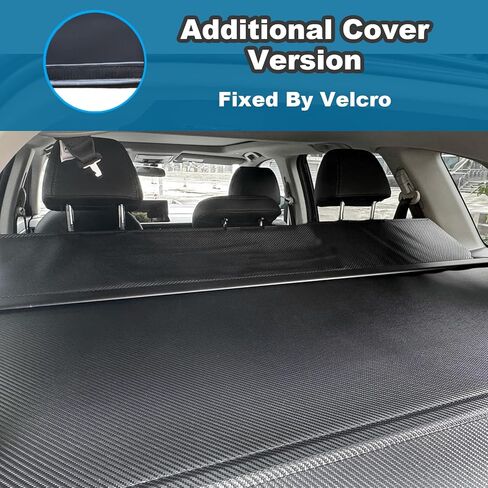 Cargo Cover for All New 2025 Nissan Murano Accessories, Carbon Fiber Texture Rear Trunk Cover for Nissan Murano 2025 Accessories Privacy Screen Retractable Luggage Security Shield Shade in Saudi Arabia