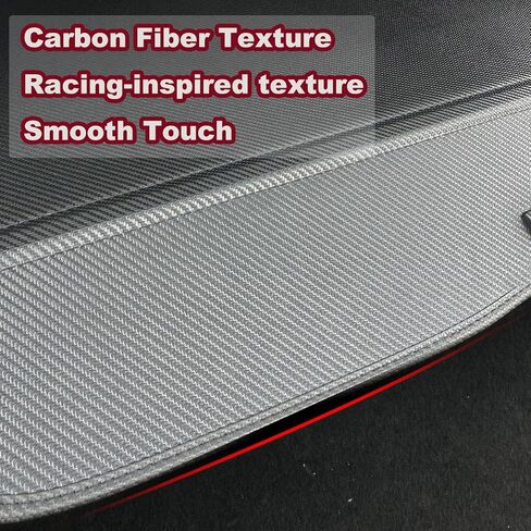 Cargo Cover for All New 2025 Nissan Murano Accessories, Carbon Fiber Texture Rear Trunk Cover for Nissan Murano 2025 Accessories Privacy Screen Retractable Luggage Security Shield Shade in Saudi Arabia
