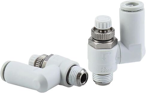 1pcs throttle valve AS2201F-01-10S AS2201F-01-04S AS2201F-01-06S-08S AS(AS2201F-01-08S) in Saudi Arabia