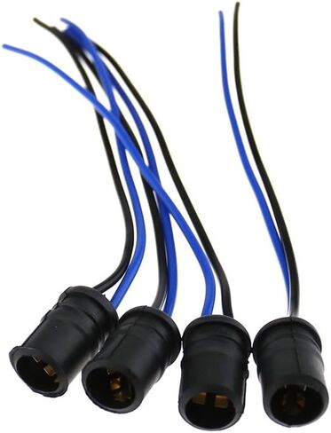 4Pcs T10 501 Rubber Wedge LED Light Socket in Kuwait