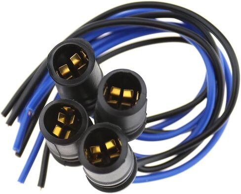 4Pcs T10 501 Rubber Wedge LED Light Socket in Kuwait