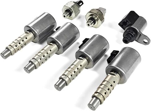 JF017E JF016E RE0F10D Auto Transmission Solenoid Kit 7PCS 5PCS SET Compatible For Altima Murano Pathfinder 2012-2016(5PCS) in Saudi Arabia
