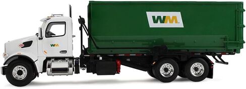 First Gear 1/34 Peterbilt 567 Waste Management Garbage Truck with 40 Yard Roll-Off Container 10-4395D in Saudi Arabia