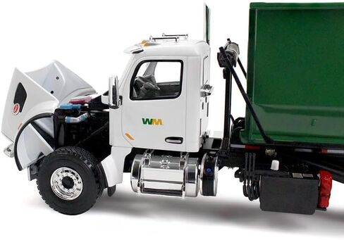 First Gear 1/34 Peterbilt 567 Waste Management Garbage Truck with 40 Yard Roll-Off Container 10-4395D in Saudi Arabia