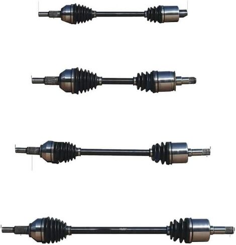 Replacement Set of Front and Rear CV Axle Shafts KIT fits Cadillac SRX STS AWD in Kuwait