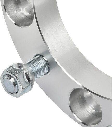 ECCPP 4-Pack 1 inch Wheel Spacers 5x5.5 5x139.7 Wheel Spacer Adapter Kit with M 9/16 108mm Hub Bore for Chrysler Aspen, for Dodge Dakota, for Dodge for Durango, 5 Lug Silver Aluminum in Kuwait