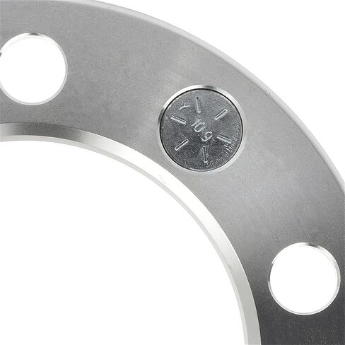 ECCPP 4-Pack 1 inch Wheel Spacers 5x5.5 5x139.7 Wheel Spacer Adapter Kit with M 9/16 108mm Hub Bore for Chrysler Aspen, for Dodge Dakota, for Dodge for Durango, 5 Lug Silver Aluminum in Kuwait