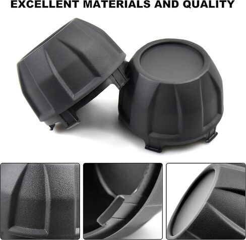 Tire Wheel Hub Caps for Teryx KRX 1000 20-24, Black Plastic Dust Wheel Center Hub Cap Covers for Kawasaki Teryx KRX 1000/4 1000 2020-2024 Accessories, Replace #11065-1341(4 PCS) in Kuwait