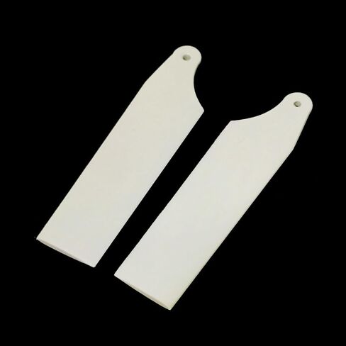 4Pairs 450 RC Helicopter Plastic Tail Rotor Blades White for Align trex 450 V3 PRO DFC Remote Control Helicopter in Saudi Arabia