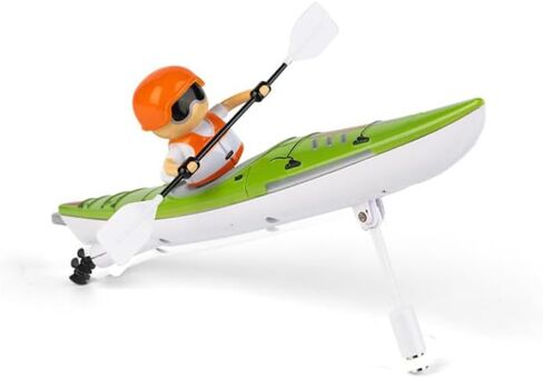 2.4G RC Kayak with Patented Paddling Propulsion, Anti-Capsize Design, LED Lights, Water-Activated Safety, High & Low Speed Modes, Remote Control Boat Gift for Adults(Blue) in Saudi Arabia