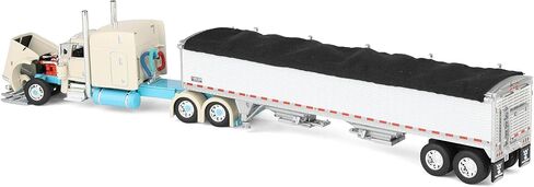 First Gear DCP 1/64 Peterbilt 389 Semi Truck with Wilson Pacesetter Grain Trailer, Capitola Trucking 60-2207 in Saudi Arabia