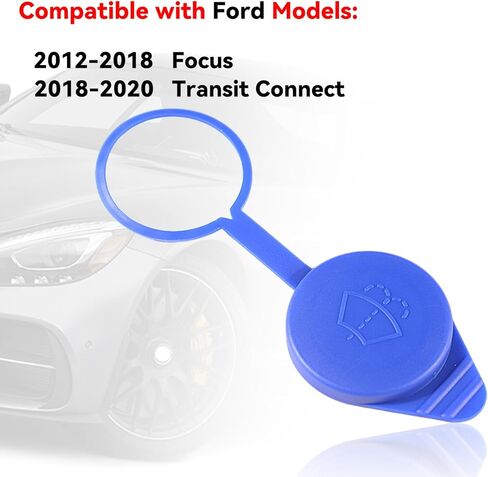 runmade Windshield Washer Fluid Reservoir Cap Replacement for Ford Focus 2012-2018 CP9Z17A605A, CP9Z-17A605-A, KT1Z17632A in Saudi Arabia