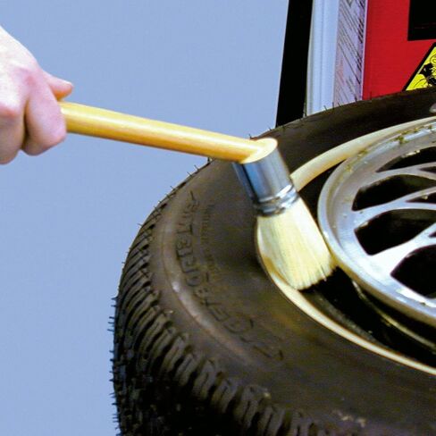 Myers Tire Supply 46660 Euro Style Angled Tire Lube Application Brush for EuroPaste, Angled 11-Inches Long with 1-3/4-Inch Brush in Saudi Arabia