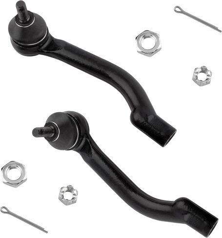 2 × أطراف قضيب ربط خارجي أمامي، متوافق مع Nissan Rogue 2008 2009 2010 2011 2012 2013، Rogue Select 2014-2015، استبدال # ES800583 ES800582 in Kuwait