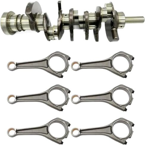 Crankshaft And Connecting Rods Set 3.0L V6 Compatible With F Pace F Type XF XJ Discovery LR4 in Saudi Arabia