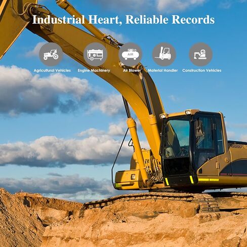 عداد ساعات تيار متردد/تيار مستمر، مقياس ساعة المحرك الرقمي 5-35 فولت، متتبع وقت التشغيل غير قابل لإعادة الضبط للقوارب البحرية ATV UTV، مولد جرار، جزازة دراجة نارية، عربة جولف، سجل صيانة المعدات الخارجية in Kuwait