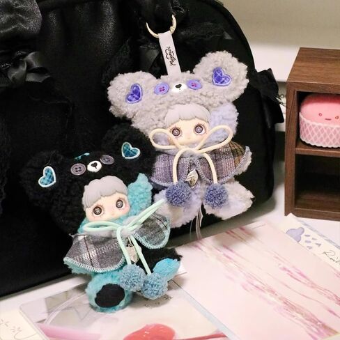 Maymei Tiny Bear Cookie Series Mini Blind Box 1PC(1 of 9 Possible Styles) Cute Keychain Figures Collectible Toys Birthday Gifts (1Pcs Blind Box) in Saudi Arabia