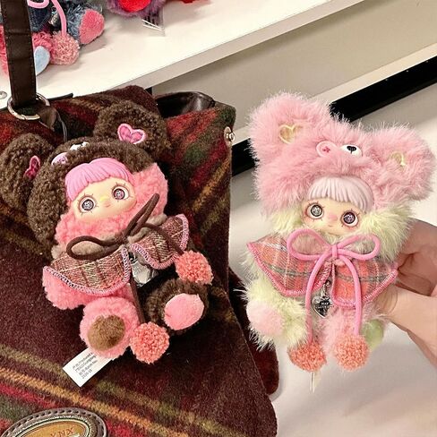 Maymei Tiny Bear Cookie Series Mini Blind Box 1PC(1 of 9 Possible Styles) Cute Keychain Figures Collectible Toys Birthday Gifts (1Pcs Blind Box) in Saudi Arabia